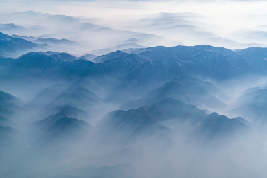 青海雪山冰川风光