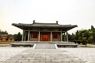 河南巩义杜甫陵园 杜甫陵园