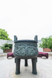 中国江苏南京雨花台景区的雨花宝鼎