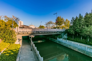 江苏省南京市秦淮河西水关小桥建筑