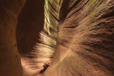 中国陕西延安甘泉雨岔大峡谷自然风光