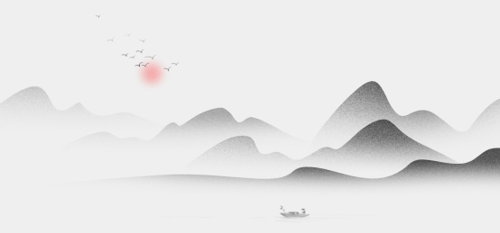 水墨山水意境中国风背景