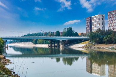 江苏省南京市秦淮河铁心桥建筑