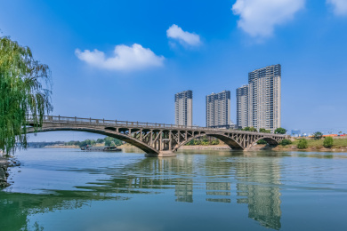 江苏省南京市秦淮河曹村桥建筑