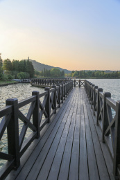 中国江苏省苏州吴中区石湖风景