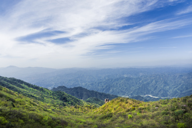中国湖南浏阳大围山自然风光