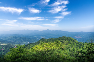 中国湖南浏阳大围山自然风光