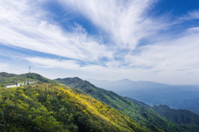 中国湖南浏阳大围山自然风光