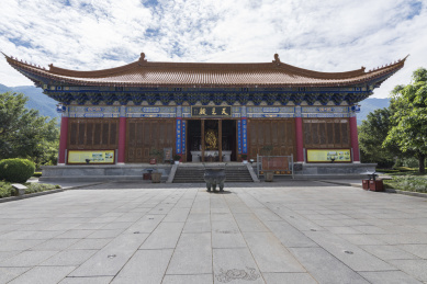 云南大理崇圣寺天王殿