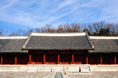 韩国首尔的宗庙