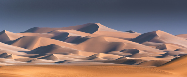 中国新疆若羌罗布泊沙漠