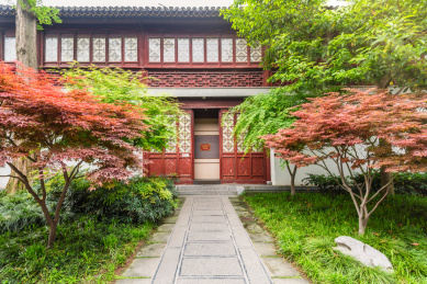 江苏南京瞻园景区的江南布政使司署明志楼