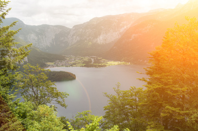 奥地利上奥地利大区哈尔施塔特湖
