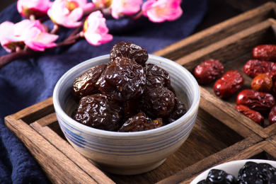 传统中式甜点小吃蜜枣