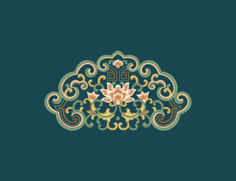 复古的装饰传统花纹图案