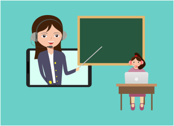 在线教育在家上课