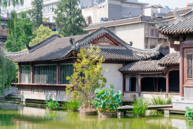 中国湖北省襄阳市米芾的米公祠