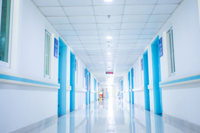 医院病房的走廊