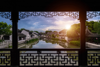 苏州甪直古镇旅游