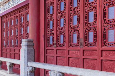 江西省南昌市滕王阁古建筑风景