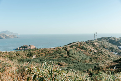 东极岛上的海