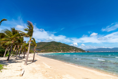 中国海南省三亚市海边风光