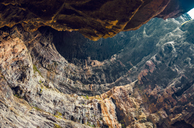 重庆武隆仙女山天生三桥卡斯特地貌溶洞