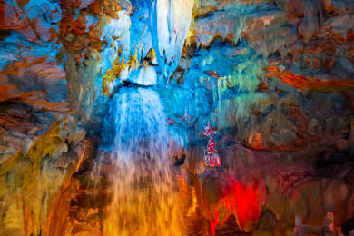 中国浙江省金华市双龙洞