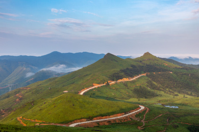 中国福建省周宁县仙风山