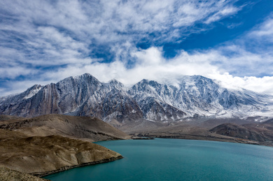 中国新疆喀什的公格尔峰