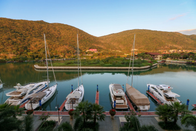 中国海南省三亚市游艇俱乐部