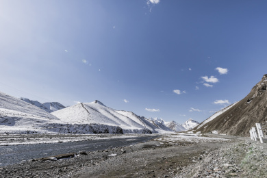 中国新疆雪山风景