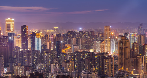 重庆城市景观夜景