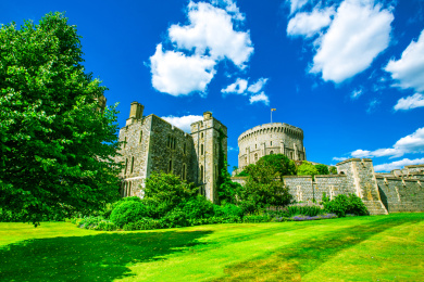 英国温莎古堡建筑风光