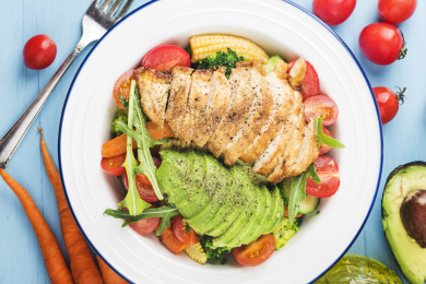 鸡胸肉沙拉