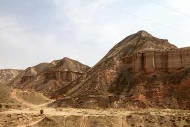 甘肃兰州天斧沙宫地质公园