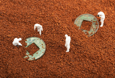 汉代五铢钱文物考古挖掘保护修复