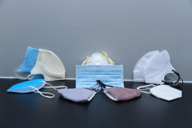 各式各样的口罩 口罩