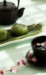 春天里的美食青团