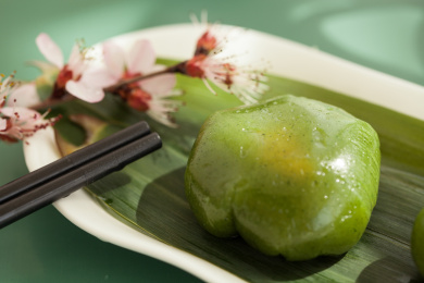 春天里的美食青团