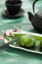 春天里的美食青团