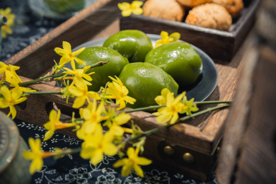 中国传统节日清明节青团