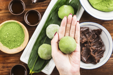 清明节-手包艾草青团