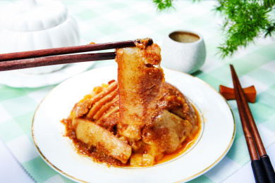 美食小吃粉蒸肉