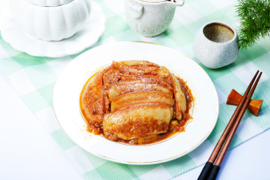 美食小吃粉蒸肉