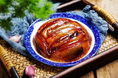 美味中餐夹沙肉