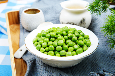 新鲜豌豆粒 食品 蔬菜