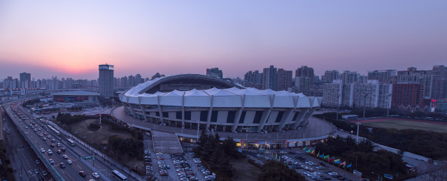 中国上海市体育馆 上海体育馆