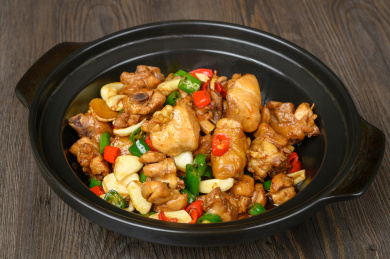 中餐美食-热菜-炒鸡