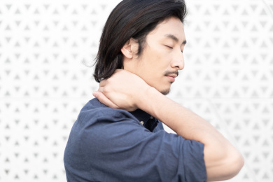 一个年轻的商务人士